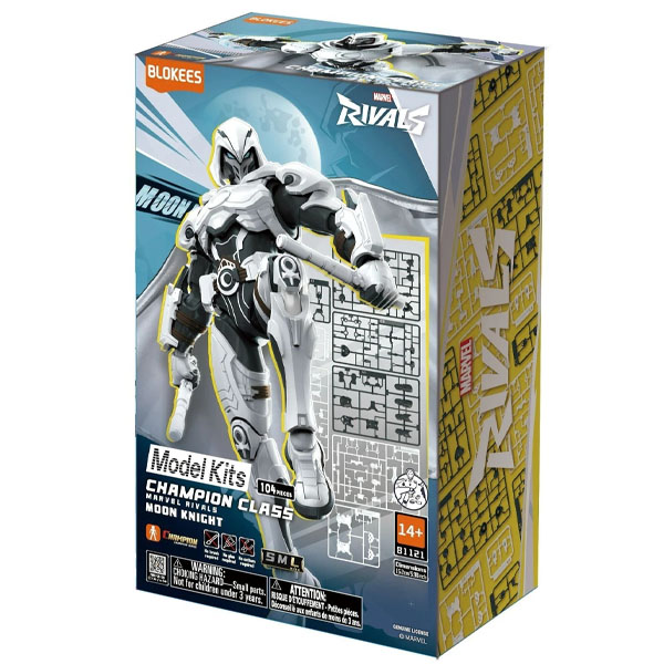 Blokees Marvel Rivals Champion Class #10 Moon Knight Model Kit